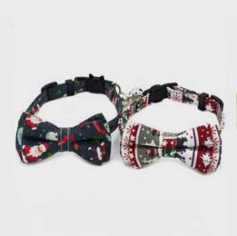 Dog Bow Tie Christmas: New Christmas Pet Collar 06-1301 gmtpet.com