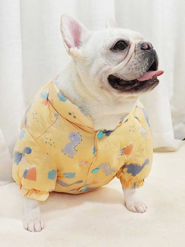 GMTPET French fighting cotton clothes French fighting winter clothes thickened a winter cute tiger fat dog short body bulldog clothes 107-222037 gmtpet.com