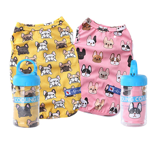 Cute Summer Dog Cooling Clothes Thin Dog T Shirt Fashion Dog Clothes Luxury 06-1192 Dog Clothes Dog Clothes Luxury