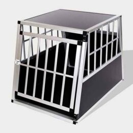 Aluminum Dog cage Large Single Door Dog cage 65a 06-0768 gmtpet.com