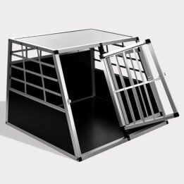 Large Double Door Dog cage With Separate board 65a 06-0774 gmtpet.com