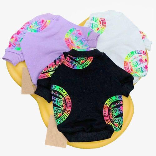 Small Dog Cat Cool Pet Clothing Cartoon Adult Top Dog Parent-child Clothing 06-0459 Pet Apparel: Puppy Sweaters & Dog Clothes 06-0459-1