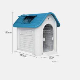 PP Material Portable Pet Dog Nest Cage Foldable Pets House Outdoor Dog House 06-1603 gmtpet.com