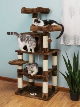 Factory OEM Multi-Layer Cat Climbing Frame Scratch Trees Cat Nest