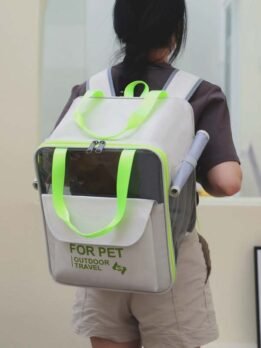 Oxford Transparent Pet Bag Cat bag Backpack 103-45093 gmtpet.com