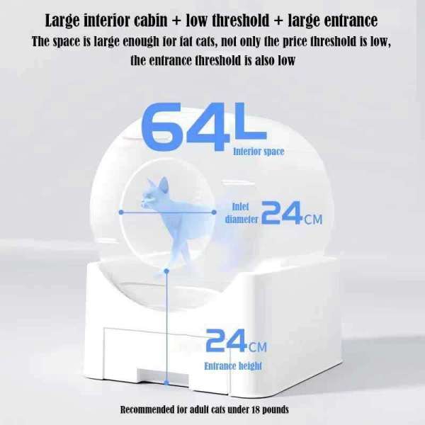 Smart Cat litter box, Cat Litter Box, Cat Litter Box & Accessories, Cat Litter Box And Accessories