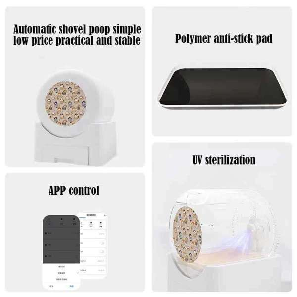 Smart Cat litter box, Cat Litter Box, Cat Litter Box & Accessories, Cat Litter Box And Accessories