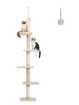 5-Tier Adjustable Cat Tower Tall 95-107 Inch Cat Tree With Scratching Post Sisal and Paper Material 105-62019 Pet Products Factory, OEM Manufacturer, Supplier, Agent gmtpet.com cat trees scratcher, bog cat tree, cat tower tree dropshipping, mushroom cat tree, purple cat tree, cat trees and scratching post, cat tree house, cat climbing tree house tower, minimalistic cat tree, cheese cat trees, cat tree tower large, cat christmas tree, cat-tree-dropshipping, cat tree for indoor cats, cat tree custom, wall-mounted cat tree, cat tree real wood, tree for big cats, wholesale cat trees, cat tree dropshipping, high quality cat tree, plastic cat tree, tree for cats 140cm, cat tree forest, custom cat tree tall, rope for cat tree, fabric for cat tree, rattan cat tree, luxury cat tree massive, simple cat tree, cat tree modern, cat tree cute, mau cat tree, cat tree wall, cat tree castle, large cat tree tower, high cat tree, 54 cat tree, cherry blossoms cat tree, cat tree 1 pieces, magic forest cat tree, cat tree house free shipping, modern wooden luxury cat tower tree, wooden cat furniture tree cat, basket cat tree, indoor stimulation tree for cats, luxury pet wooden cat tree, cute cat tree, cat tree with leaves, bookcase cat tree, real wood cat tree, pink cat tree, cat wooden tree, small cat trees, palm cat tree, luxury cat tree house, large cat tree house, cactus cat tree, lidl cat trees, cat tree parts, cat tree xl, cat wood tree, tree cat scratcher, flower cat tree, cat tree,