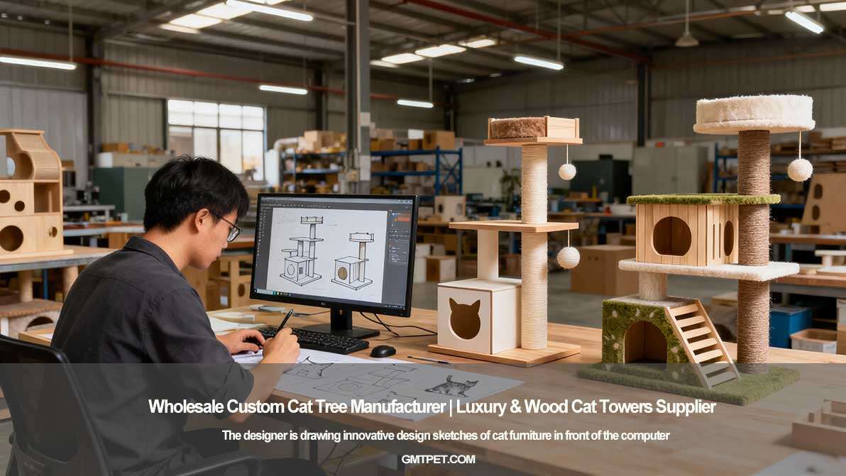 Find the best wholesale cat tree manufacturers near you in the UK and USA. Custom cat trees for wholesale, competitive pricing, and quality products.