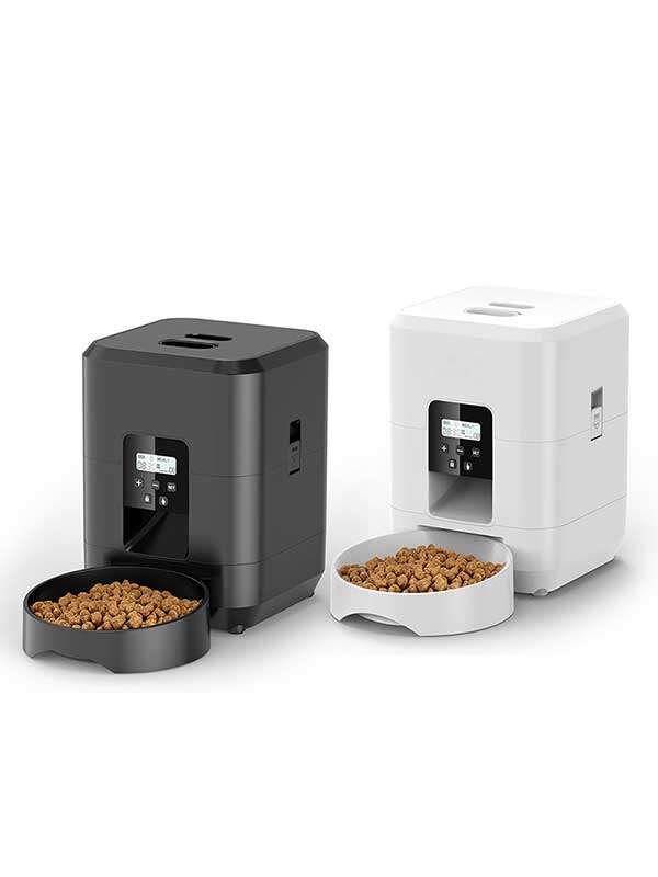 Wholesale OEM 2L White Pet Cat Dog Smart Feeder Product direct Pet products factory Manufacturer and Supplier Agent 131-23508 Pet Products Factory, OEM Manufacturer, Supplier, Agent gmtpet.com Wholeasle Amazon food feeder double meal feeder pet smart feeder