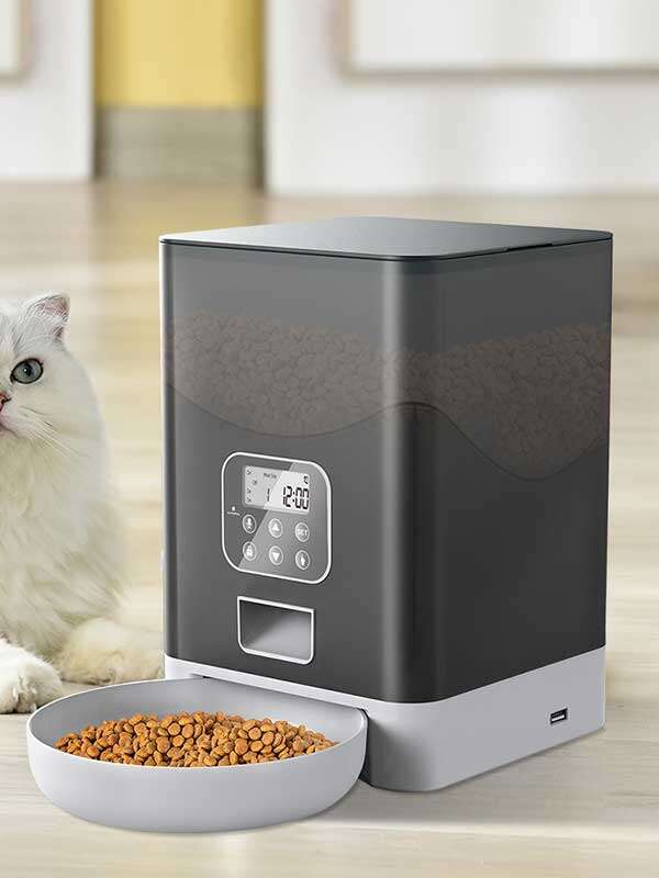 Pet Factory OEM Wholesale 3L 4LBlue Deep Gray Yellow Cyan Crystal Stone APP Remote Pet Dog Cat Smart Feeder 131-23511 Pet Products Factory, OEM Manufacturer, Supplier, Agent gmtpet.com Factory Wholesale 3L 4L Crystal APP Remote Pet Dog Cat Smart Feeder