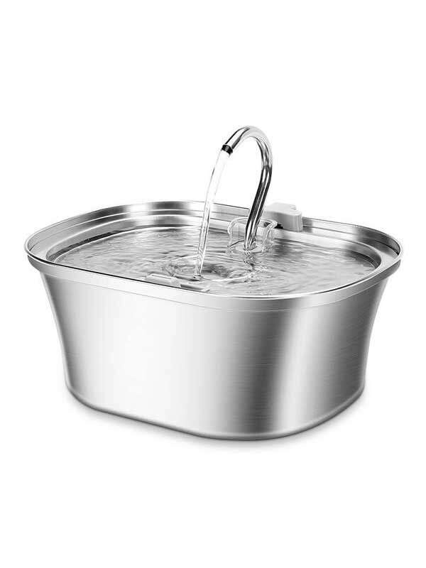 Wholesale OEM 3.2L Stainless Steel Pet Water Dispenser Cat Water Feeder Dog Water Dispenser 120-3330 Pet Products Factory, OEM Manufacturer, Supplier, Agent gmtpet.com OEM ODM Wholesale stainless steel pet cat dog water dispenser Fountain