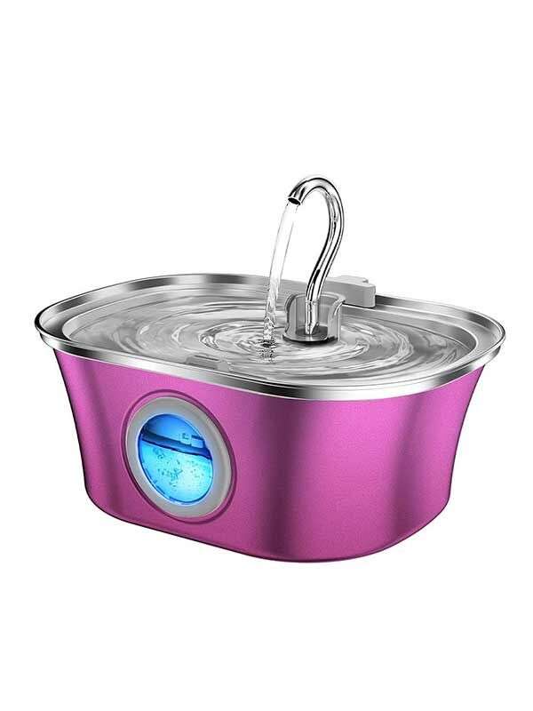 Wholesale OEM 3.2L Stainless Steel Pet Water Dispenser Cat Water Feeder Dog Water Dispenser 120-3332 Pet Products Factory, OEM Manufacturer, Supplier, Agent gmtpet.com OEM ODM Wholesale stainless steel pet cat dog water dispenser Fountain