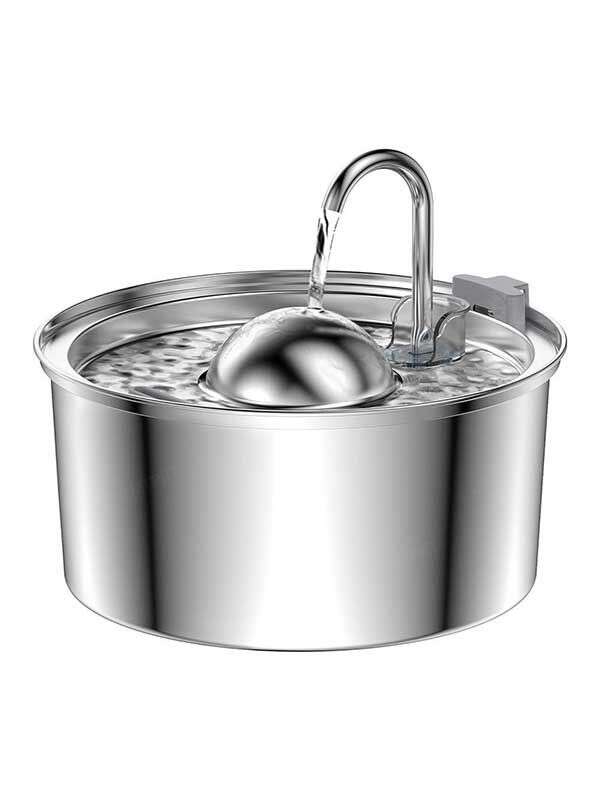 Wholesale OEM 3.2L Stainless Steel Pet Water Dispenser Cat Water Feeder Dog Water Dispenser 120-3363 Pet Products Factory, OEM Manufacturer, Supplier, Agent gmtpet.com OEM ODM Wholesale stainless steel pet cat dog water dispenser Fountain