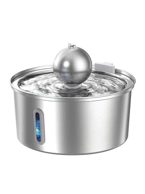 Wholesale 3.2L Stainless Steel Pet Water Dispenser Cat Water Feeder Dog Water Dispenser 120-3364 Pet Products Factory, OEM Manufacturer, Supplier, Agent gmtpet.com OEM ODM Wholesale stainless steel pet cat dog water dispenser Fountain